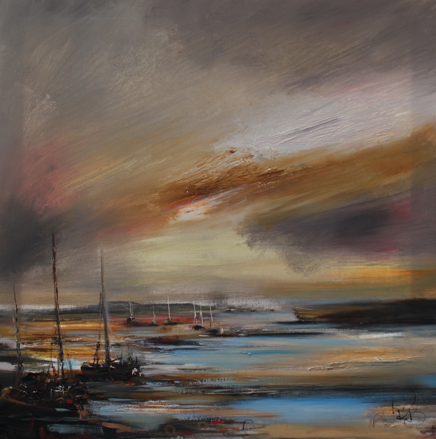 'Ships Ashore II' by artist Rosanne Barr